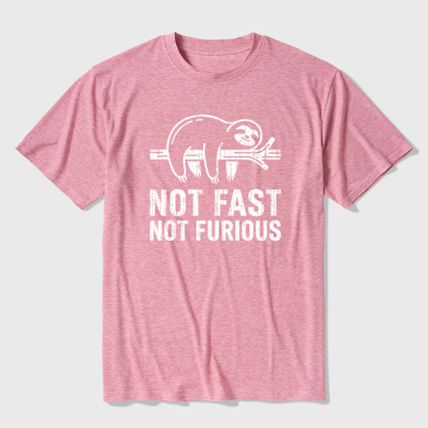 Not Fast Not Furious Ultra Soft Heather Tee