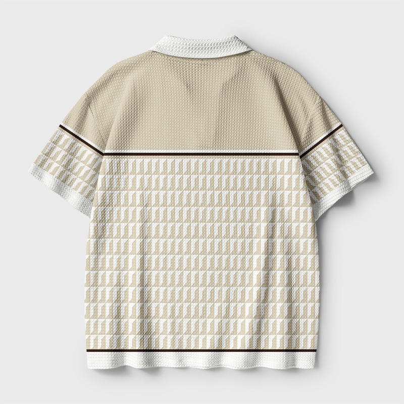 Not My Circus Not My Monkeys Geek Crochet Polo Shirt