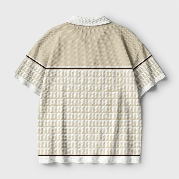 Not My Circus Not My Monkeys Geek Crochet Polo Shirt