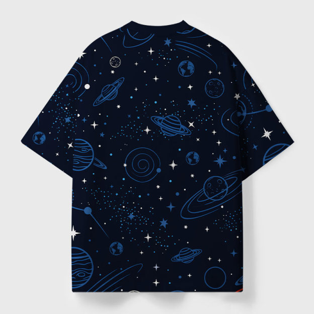 Still Not Flat Geek Eco Oversized Graphic Tees