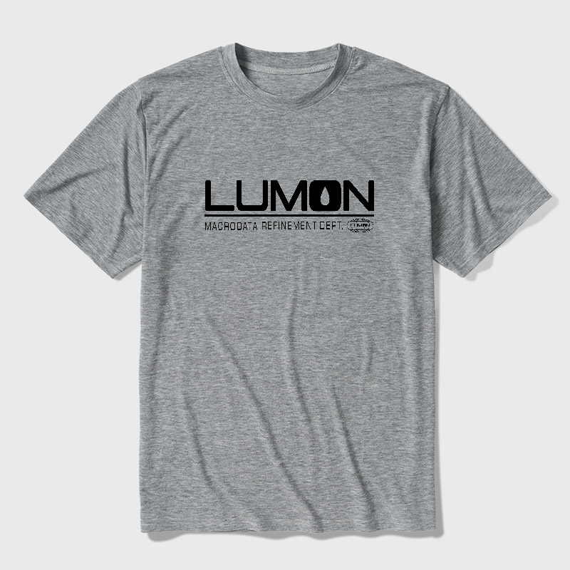 Lumon Macrodata Refinement Dept Ultra Soft Heather Tee