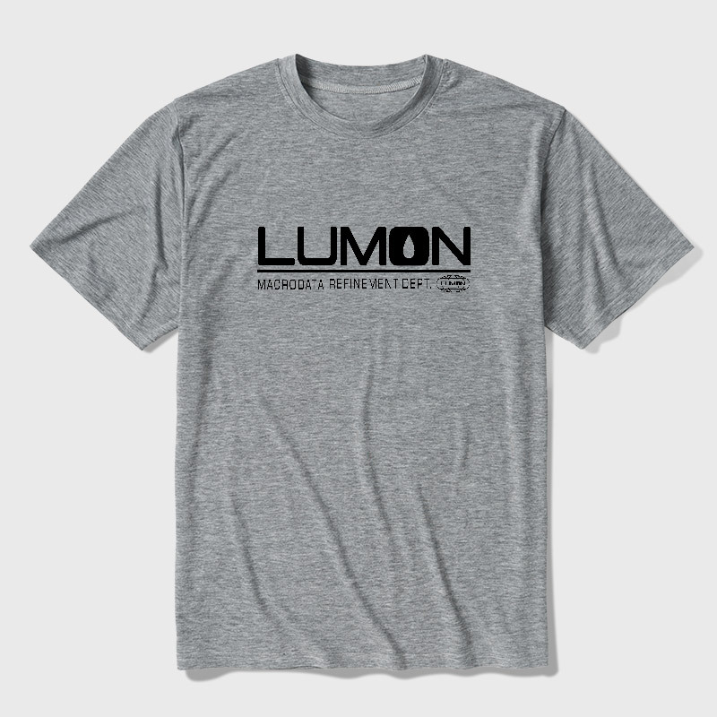 Lumon Macrodata Refinement Dept Ultra Soft Heather Tee
