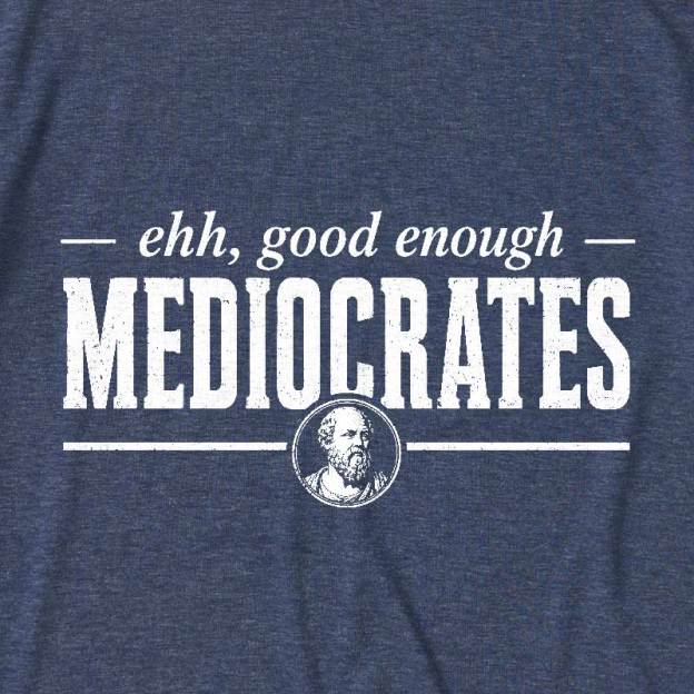 Mediocrates eh Good Enough Ultra Soft Heather Tee