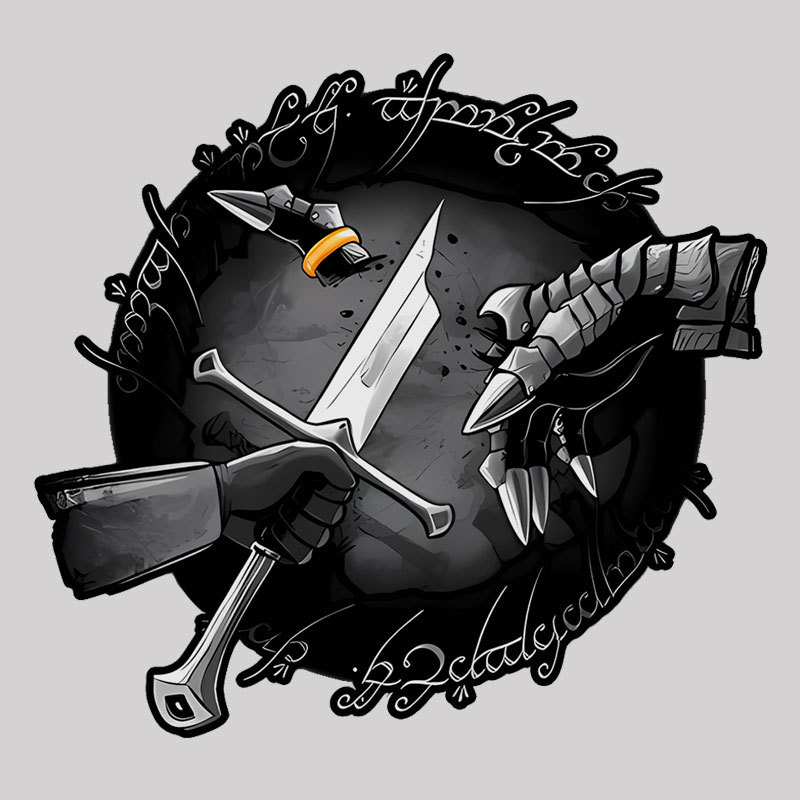 Cut Ring Geek T-Shirt