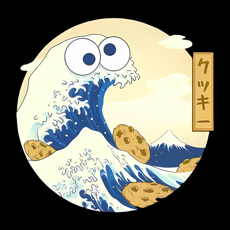 Cookiegawa Wave NerdyT-Shirt