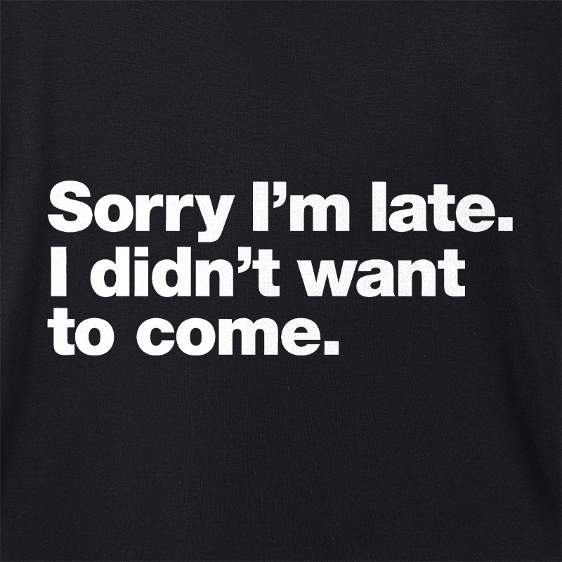 I Didn't Want to Come Geek Dolman Sleeve V-Neck Shirt