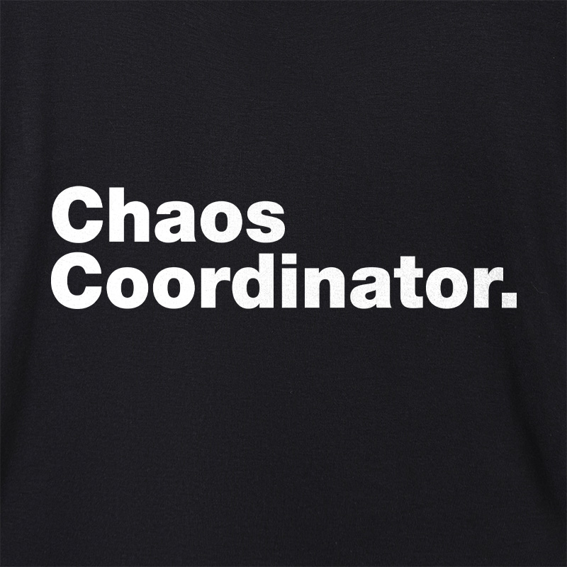 Chaos Coordinator Geek Dolman Sleeve V-Neck Shirt