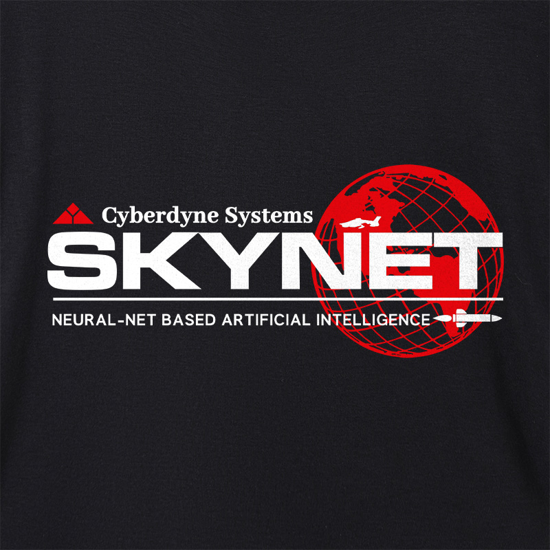 Cyberdyne Systems Skynet Geek Dolman Sleeve V-Neck Shirt