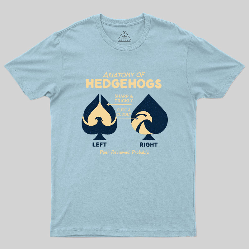 Anatomy Of A Hedgehog Geek T-Shirt