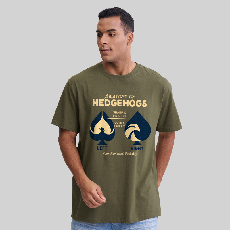 Anatomy Of A Hedgehog Geek T-Shirt