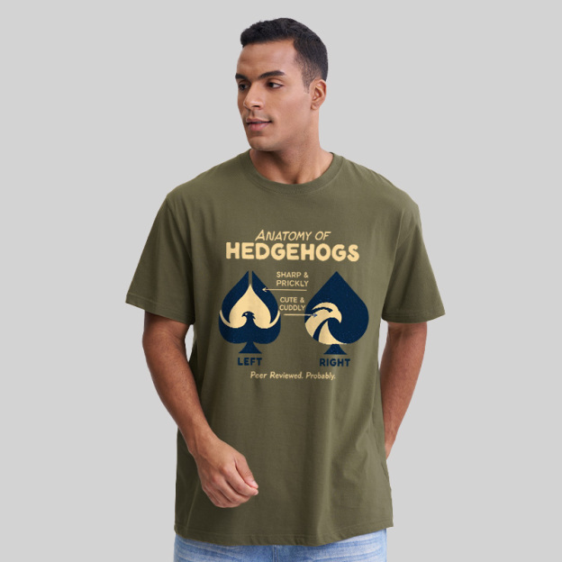 Anatomy Of A Hedgehog Geek T-Shirt