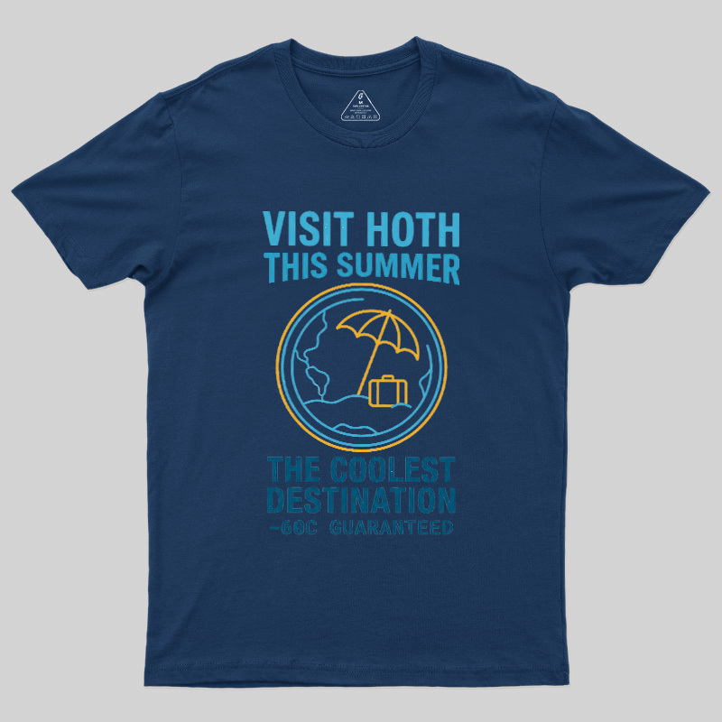 Visit the Coolest Ice Planet This Summer Geek T-Shirt