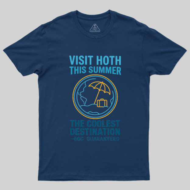 Visit the Coolest Ice Planet This Summer Geek T-Shirt