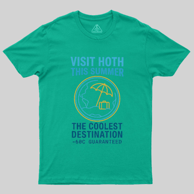 Visit the Coolest Ice Planet This Summer Geek T-Shirt