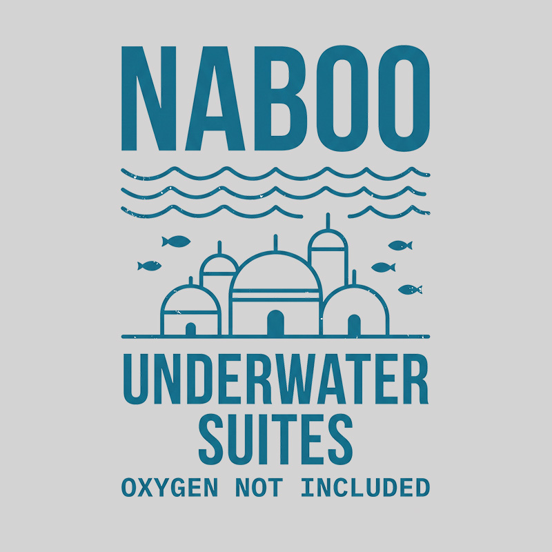 Naboo Underwater Suites Geek T-Shirt