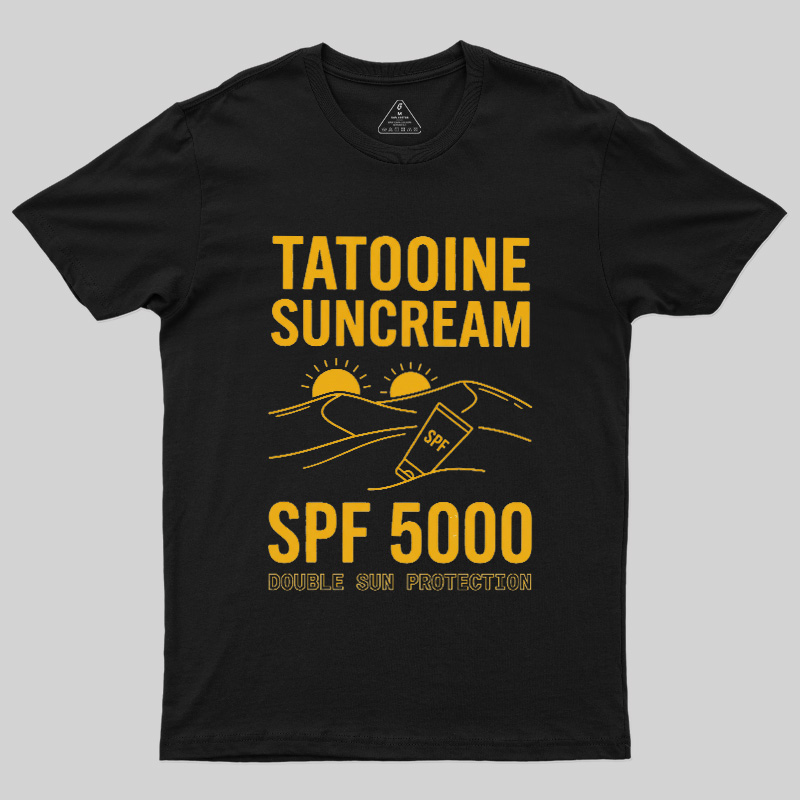 Two-Sun Desert Sunscreen Geek T-Shirt