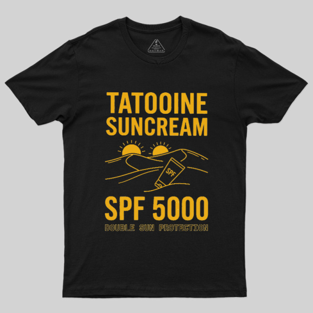 Two-Sun Desert Sunscreen Geek T-Shirt