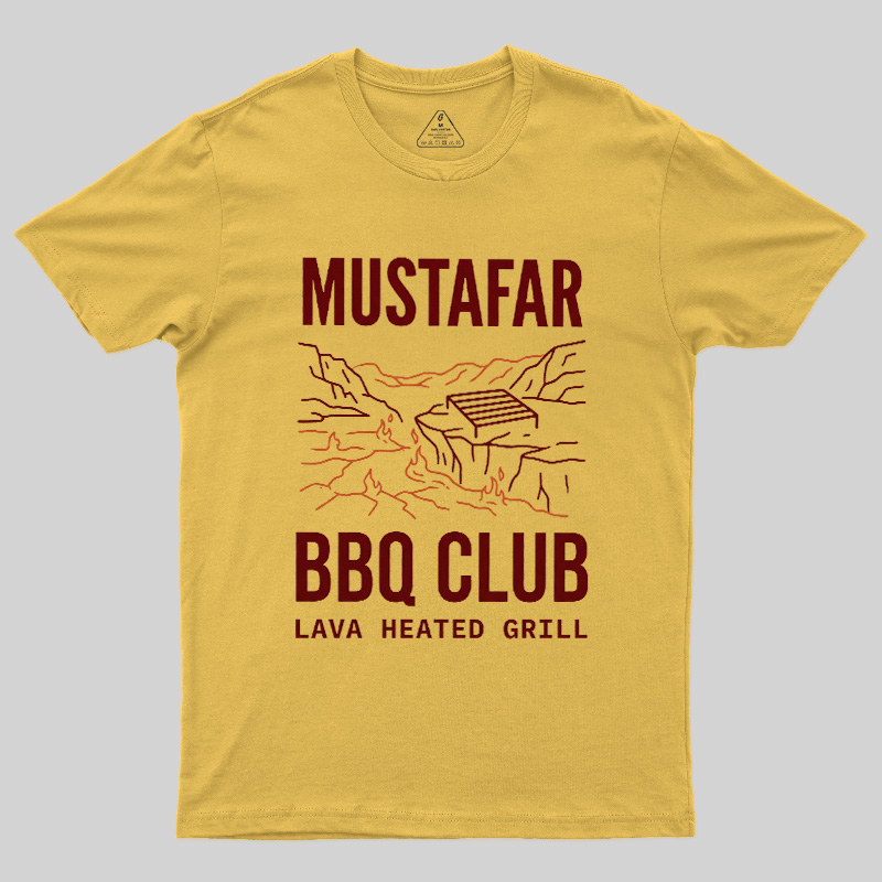 Volcanic World BBQ Club Geek T-Shirt