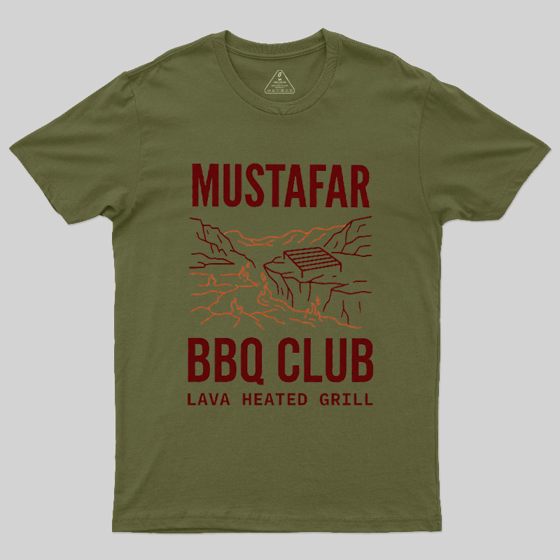 Volcanic World BBQ Club Geek T-Shirt