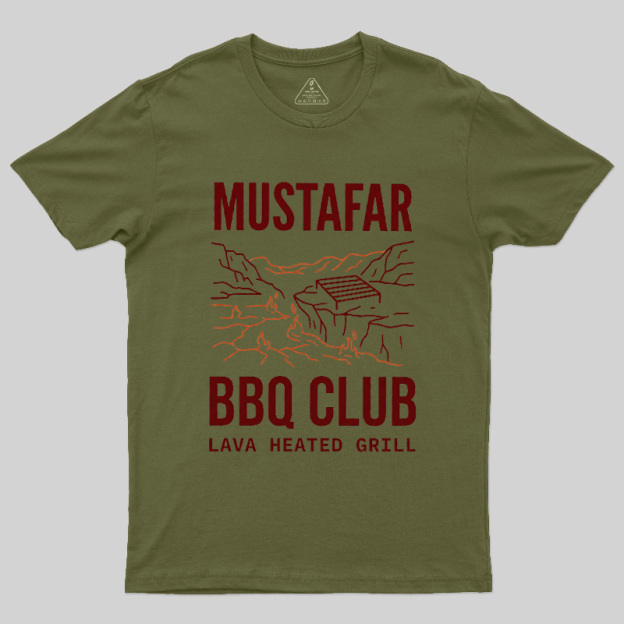 Volcanic World BBQ Club Geek T-Shirt