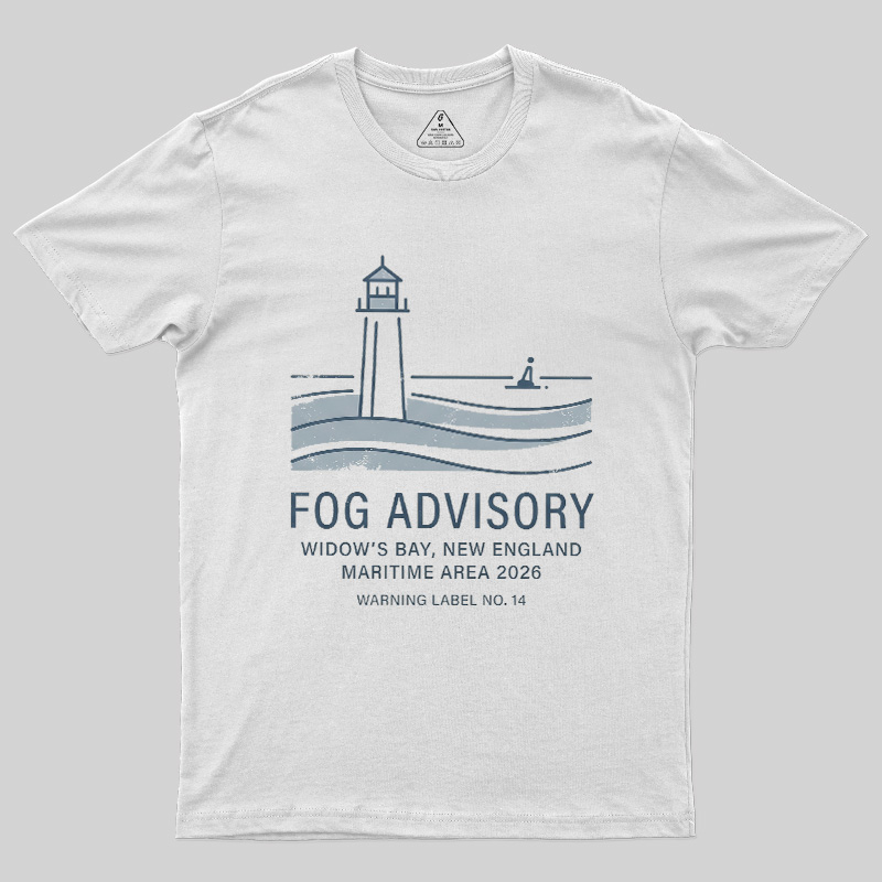 New England Fog Advisory Geek T-Shirt