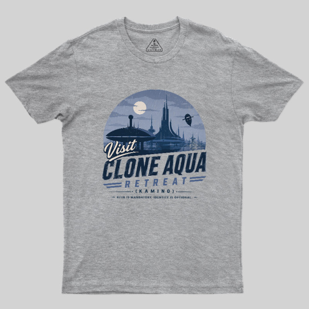 Clone Aqua Retreat Geek T-Shirt
