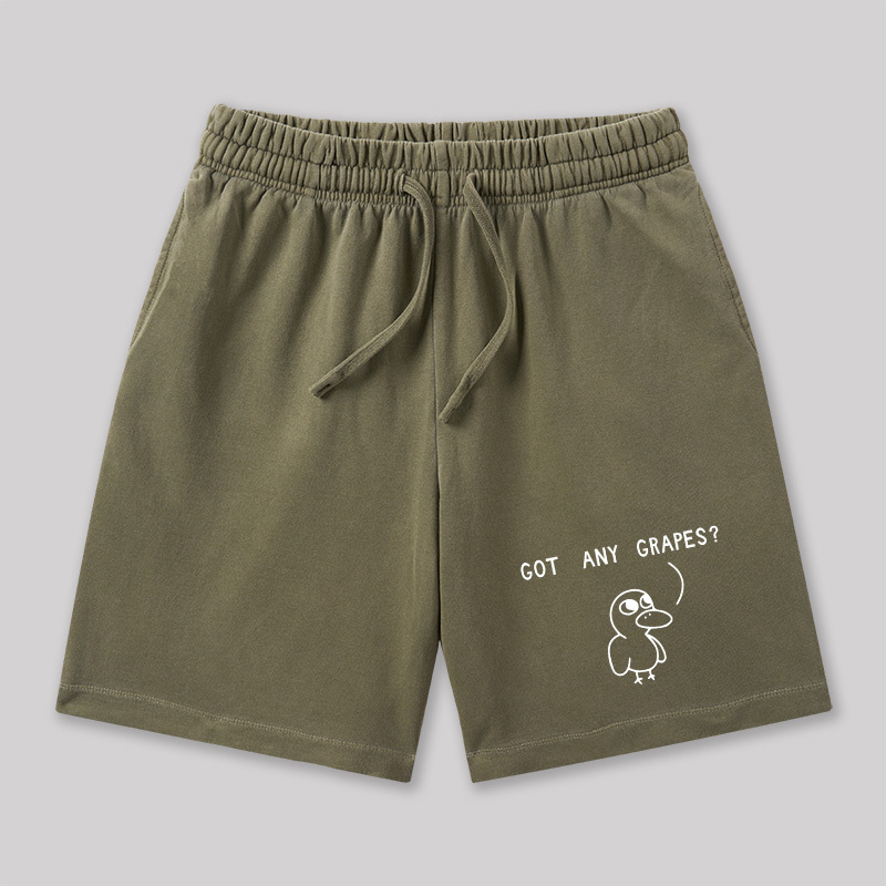 Got Any Grapes Geeky Washed Shorts