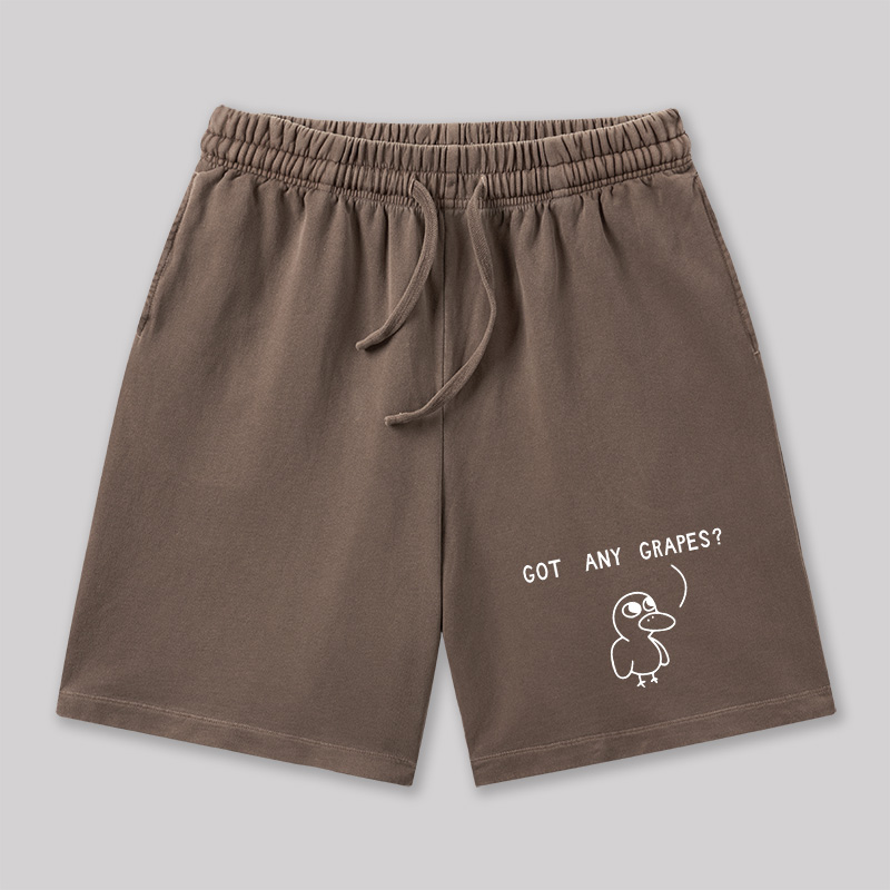 Got Any Grapes Geeky Washed Shorts