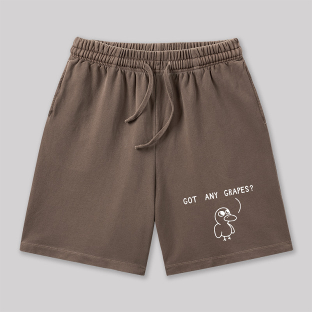 Got Any Grapes Geeky Washed Shorts