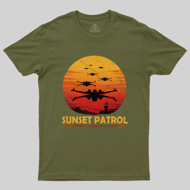 Red Squadron Geek T-Shirt