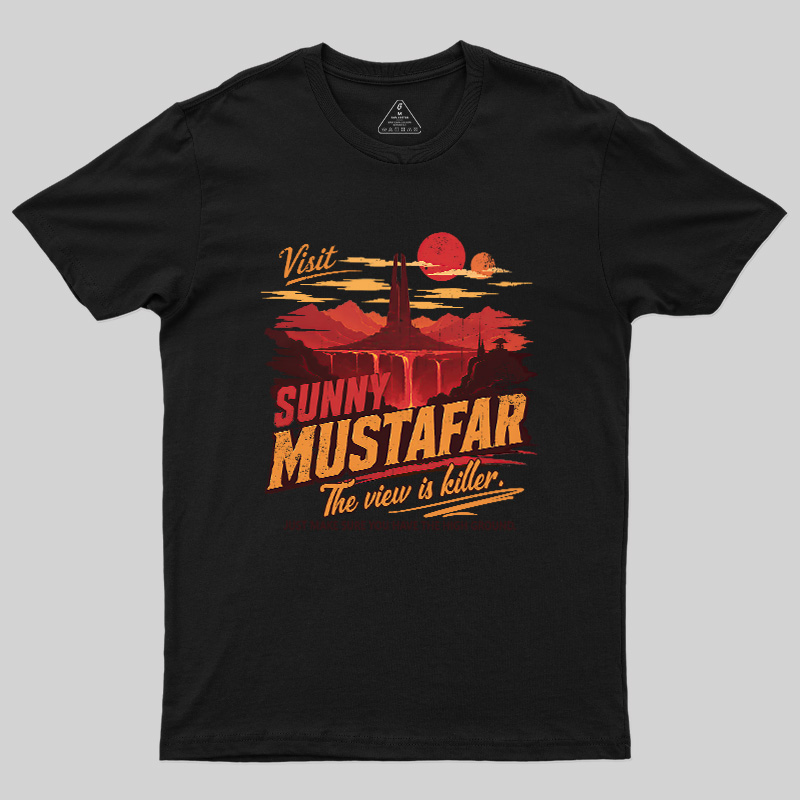 Sunny Mustafar Geek T-Shirt