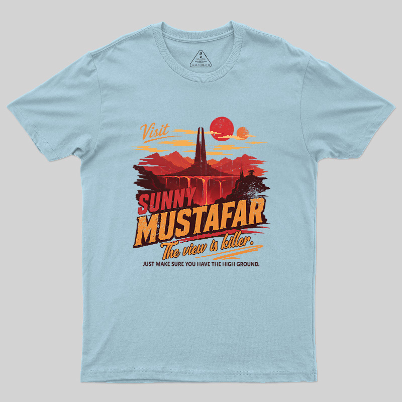 Sunny Mustafar Geek T-Shirt