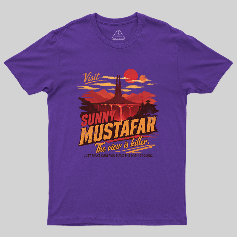 Sunny Mustafar Geek T-Shirt