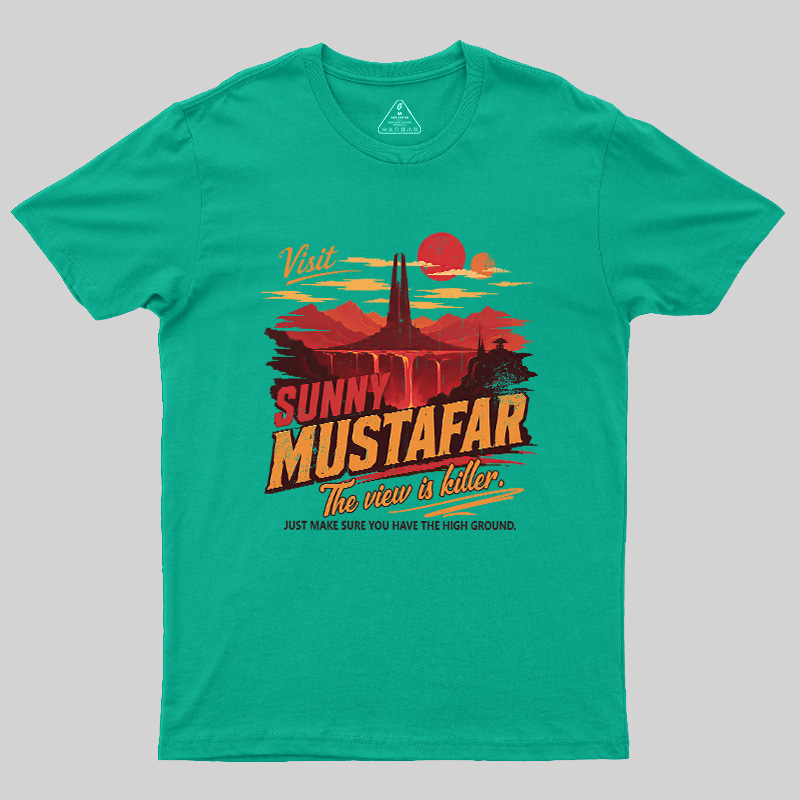 Sunny Mustafar Geek T-Shirt
