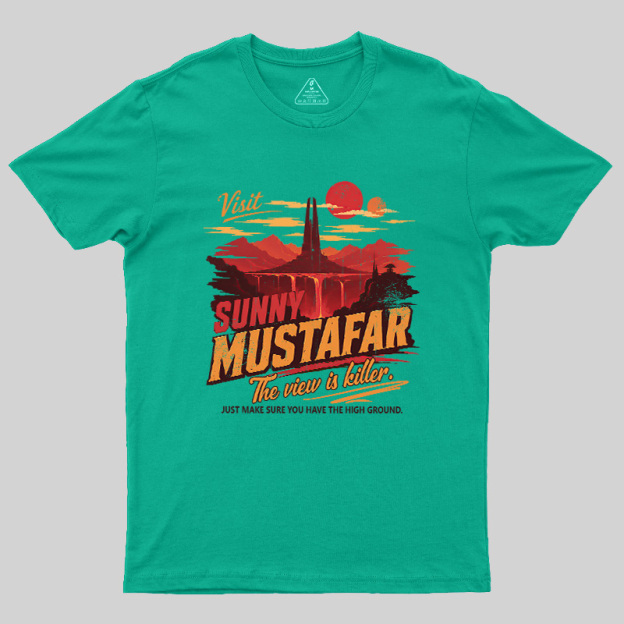 Sunny Mustafar Geek T-Shirt
