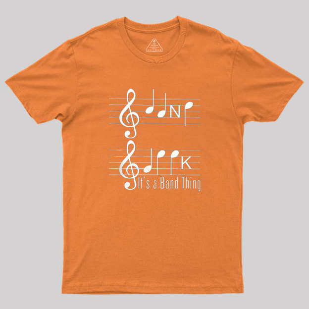 It's A Band Thing Geek T-Shirt