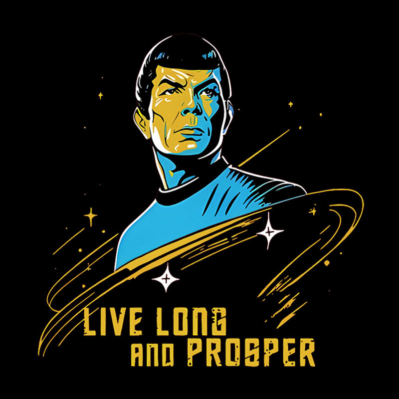 Live Long And Prosper Geek T-Shirt