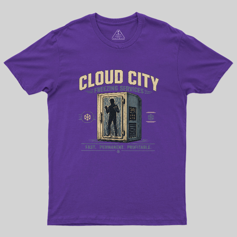 Cloud City Freezing Services Geek T-Shirt