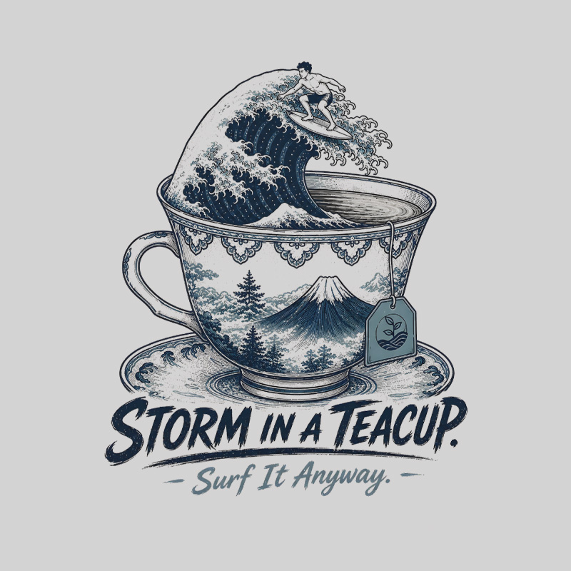 Storm In A Teacup Geek T-Shirt