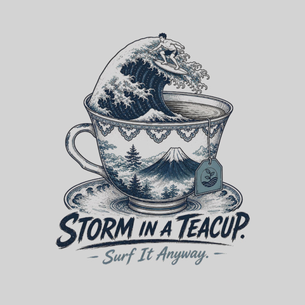 Storm In A Teacup Geek T-Shirt