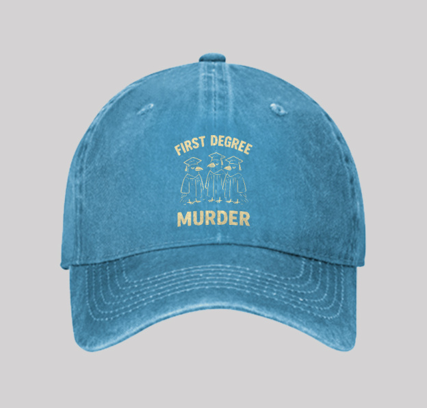 First Degree Washed Vintage Baseball Cap