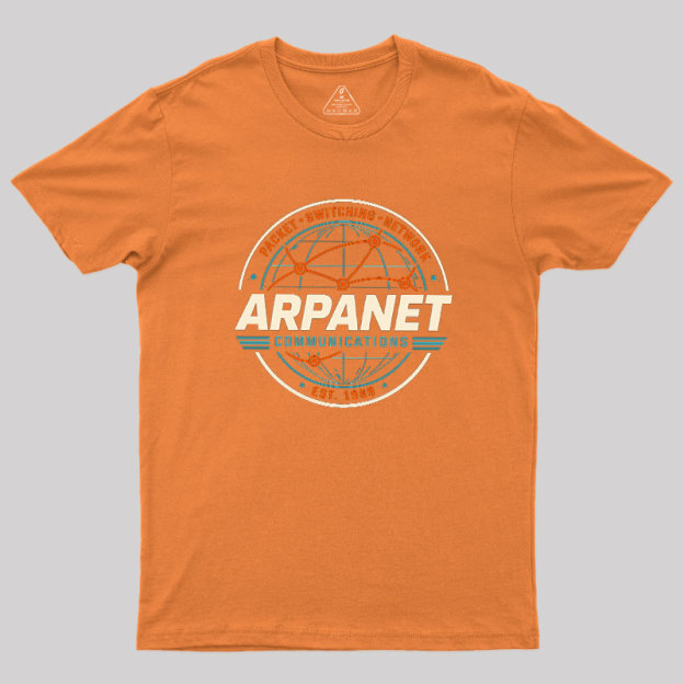 Aged Communications Emblem Geek T-Shirt