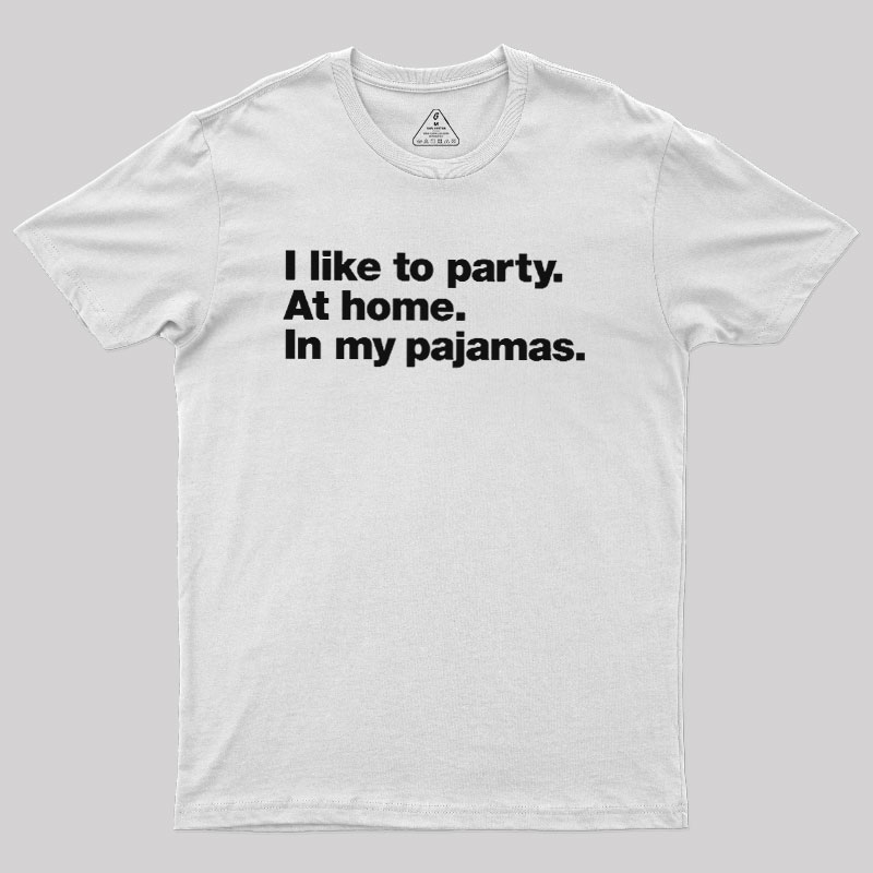 Like To Party Geek T-Shirt