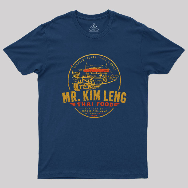 Mr Kim Leng Thai Food Geek T-Shirt