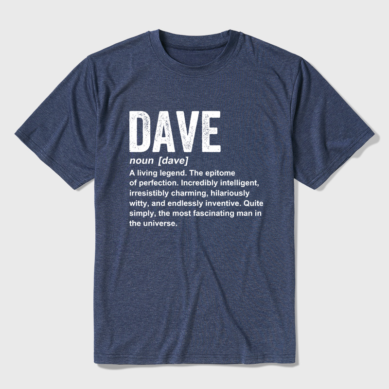 Dave Definition Ultra Soft Heather Tee