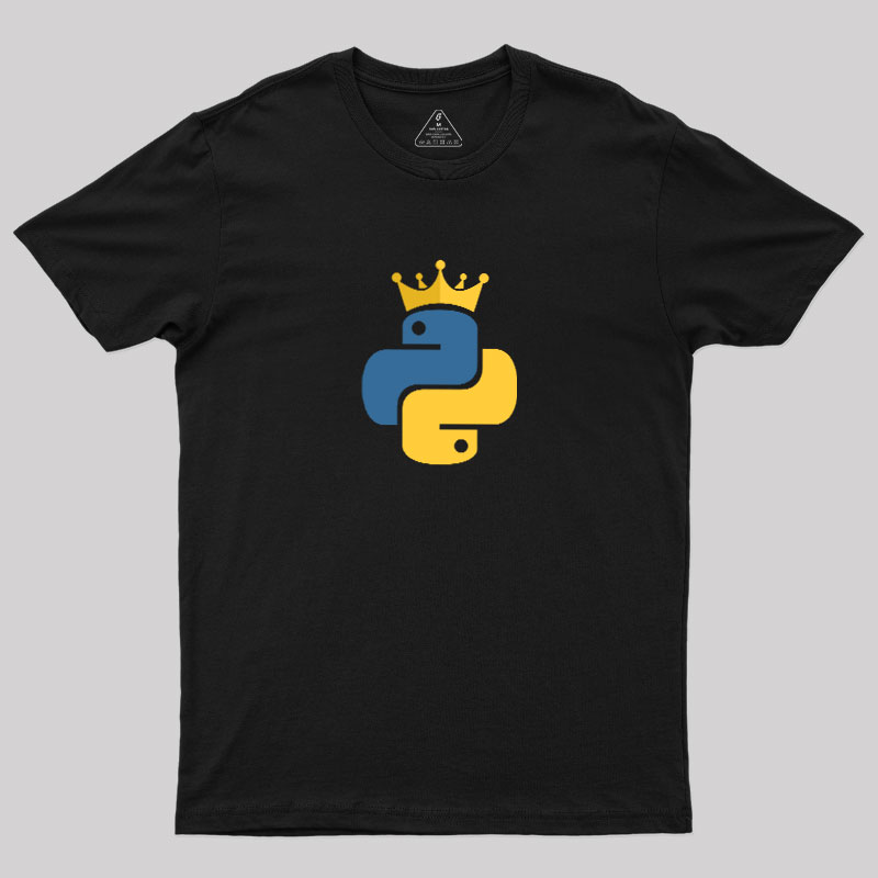 Python King Geek T-Shirt