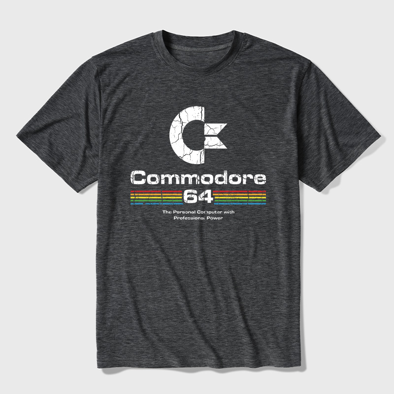Commodore 64 Ultra Soft Heather Tee