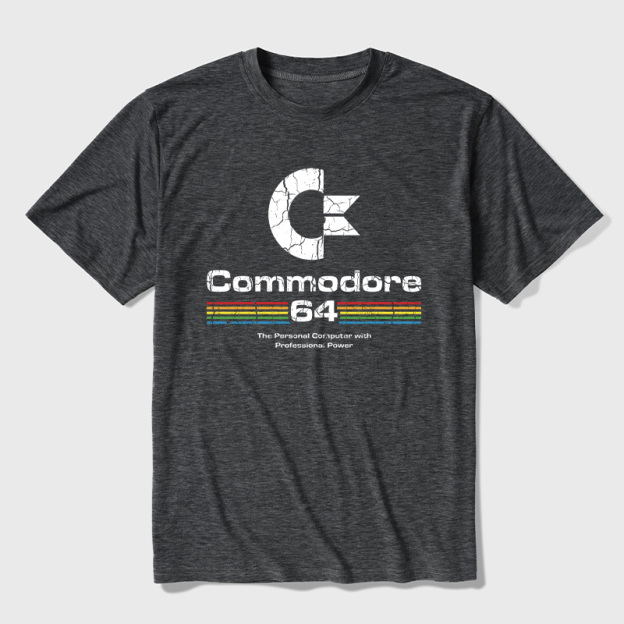 Commodore 64 Ultra Soft Heather Tee