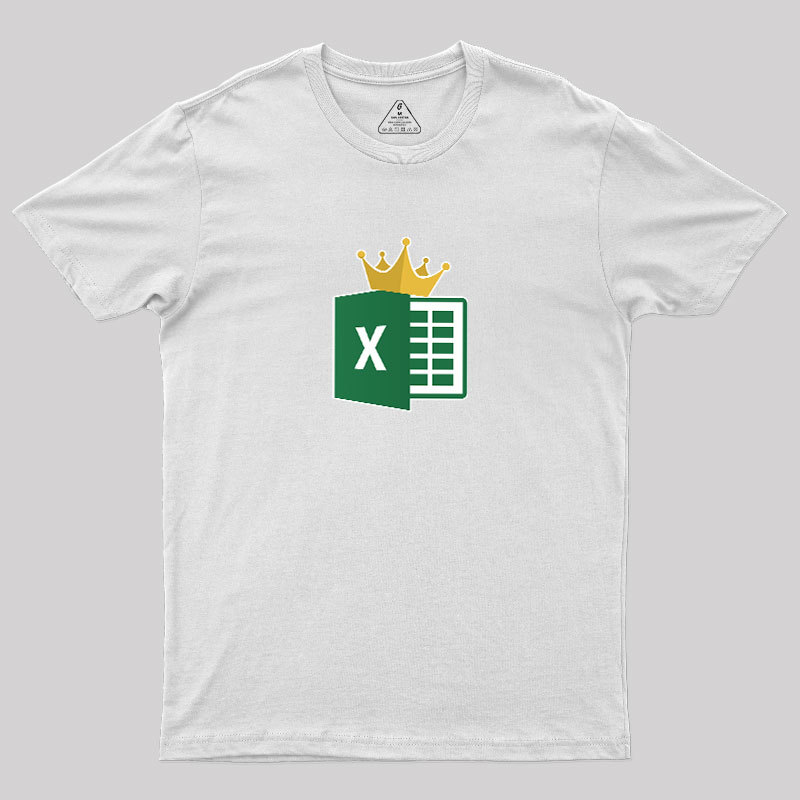 Crowned Excel Geek T-Shirt