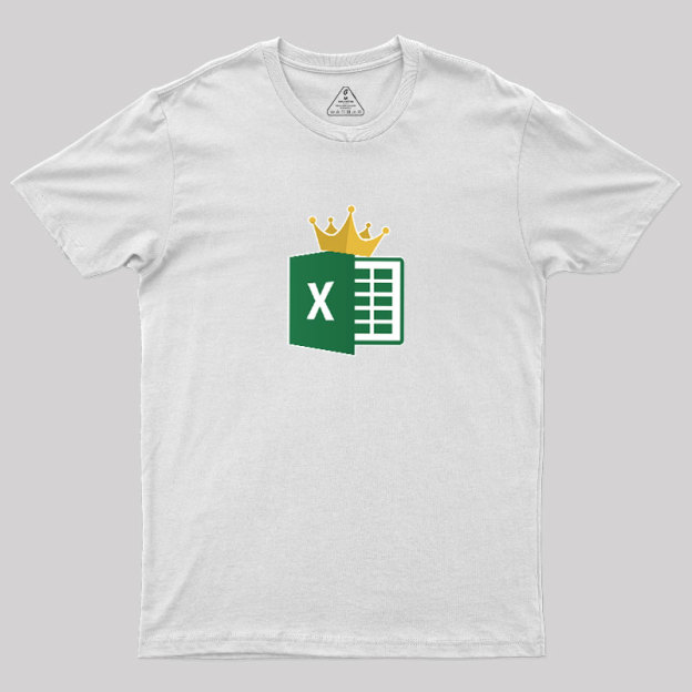 Crowned Excel Geek T-Shirt